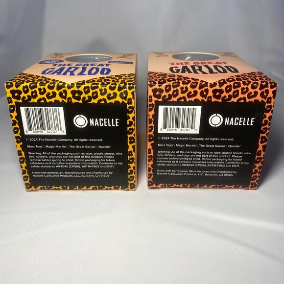 Nacelle The Great Garloo Exclusive Blue Variant & Green Set of 2 Space Alien New - Picture 5 of 6